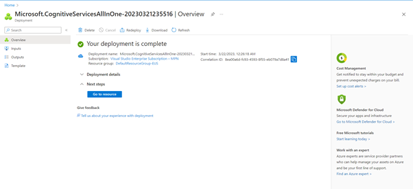 Working with Azure Cognitive Search Service Using Azure Cloud Portal